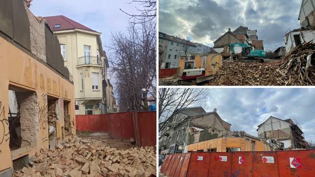 VIDEO Brdo cigli sa stare zgrade urušilo se na ulicu u Zagrebu: 'Kao da je bomba eksplodirala!'