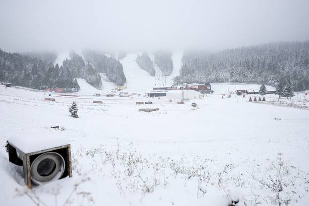 Prvi snijeg na planini Bjelašnici