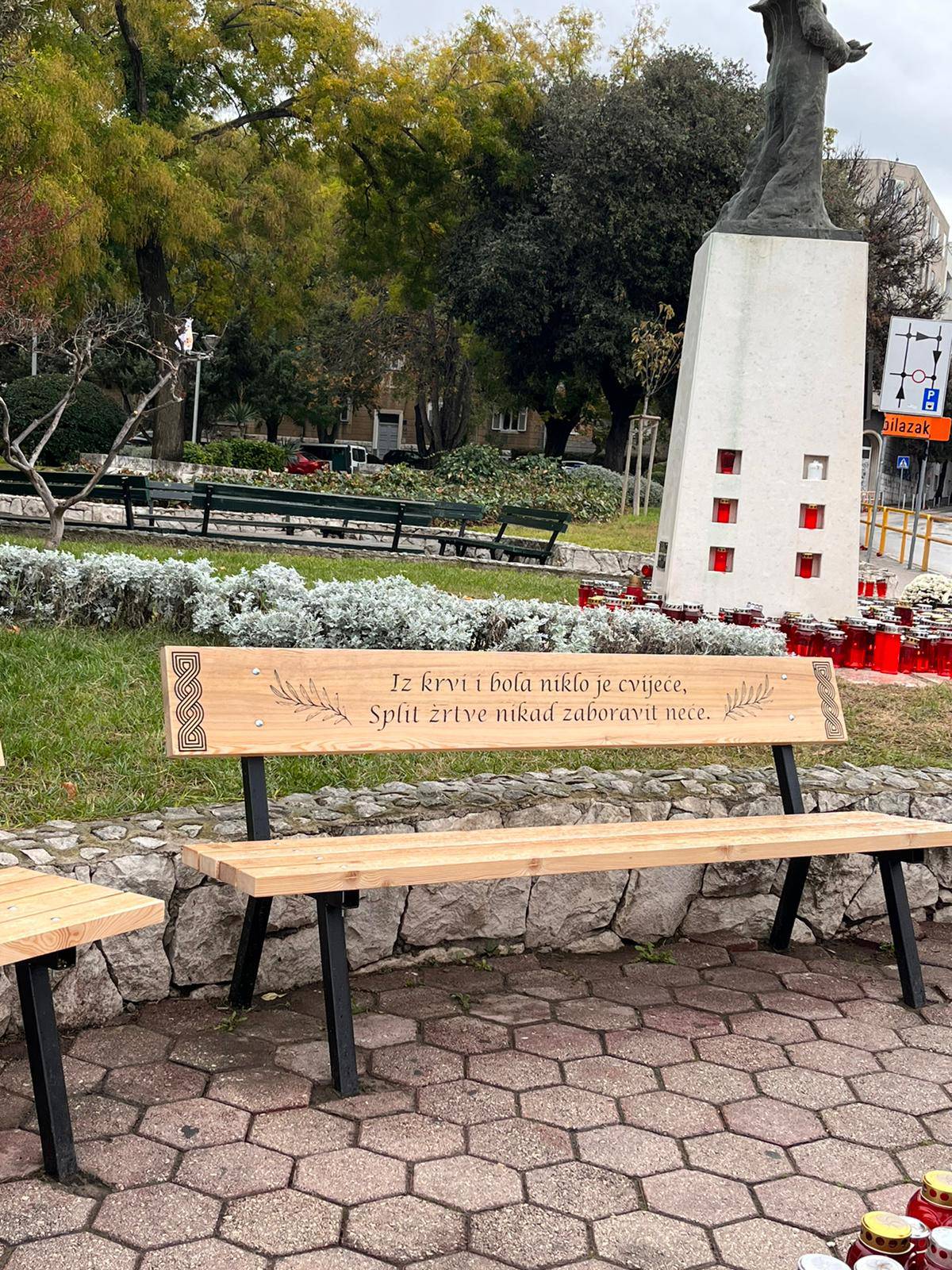 Splitski srednjoškolci postavili impresivnu maketu Vodotornja na početak Vukovarske ulice