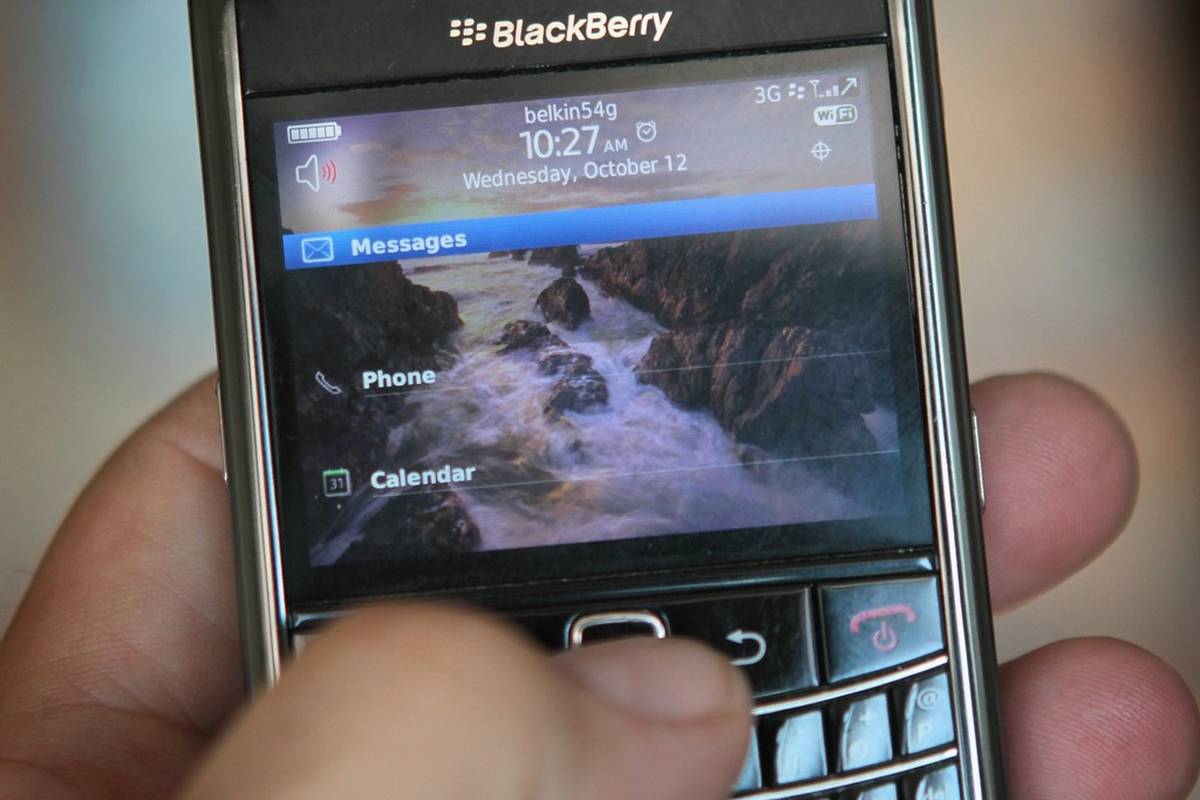 Zbog kvara BlackBerryja imali su čak 40 posto manje nesreća
