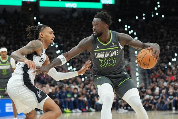 NBA: Playoffs-Minnesota Timberwolves at San Antonio Spurs