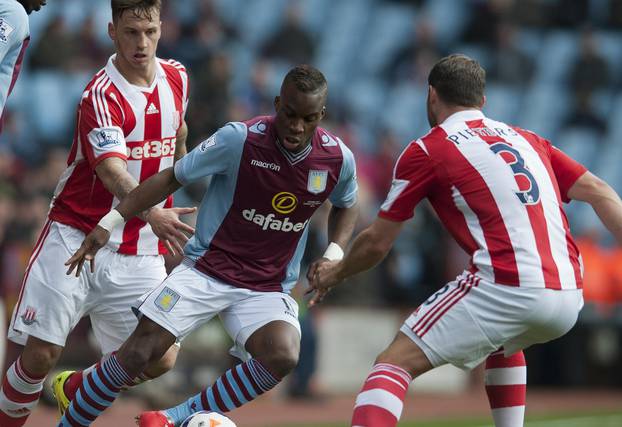 Aston Villa v Stoke City, Barclays Premier League.