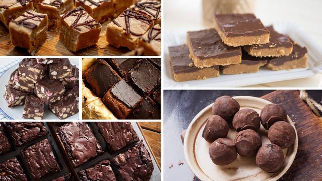 6 zdravih čokoladnih slastica koje se ne peku: Browniesi s lješnjacima, hrskave štangice...
