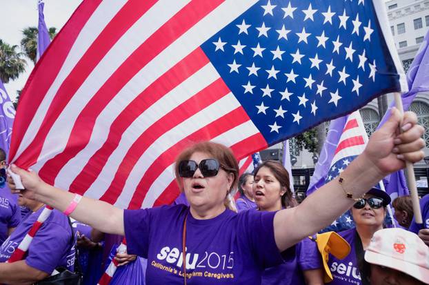 "No Kings" protest against U.S. President Donald Trump's administration policies in Los Angeles