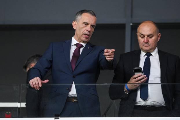 Prag: VIP tribina tijekom susreta &Ccaron;e&scaron;ke i Hrvatske u kvalifikacijama za FIFA Svjetsko prvenstvo