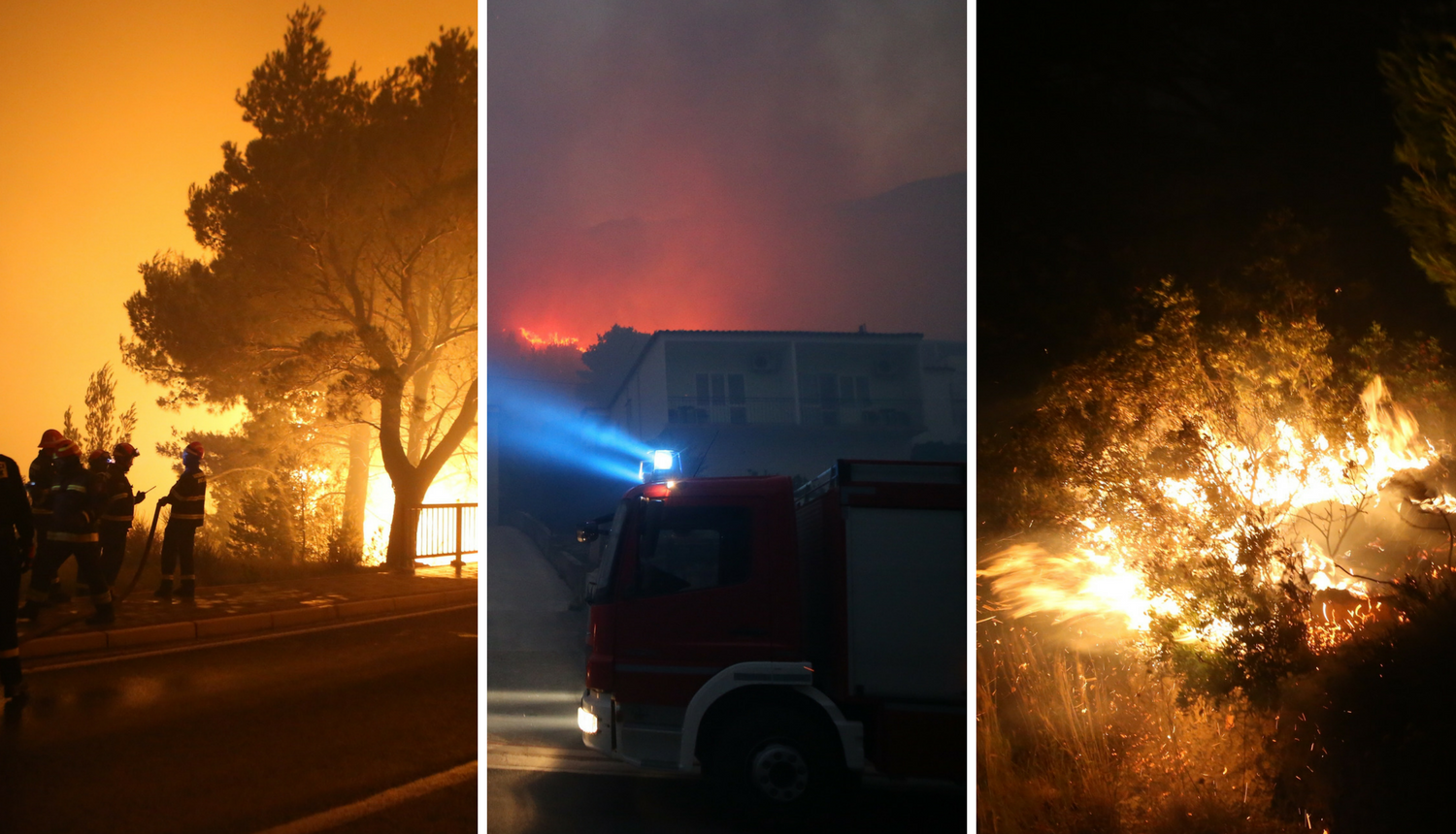 Kanader pomaže u gašenju, u Makarsku stiže i 150 vojnika