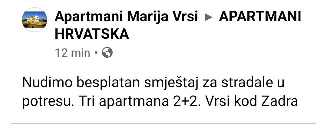 Veliko srce Hrvatske: Evo gdje i kako pomoći Banovini, ovi ljudi nude smještaj za stradale