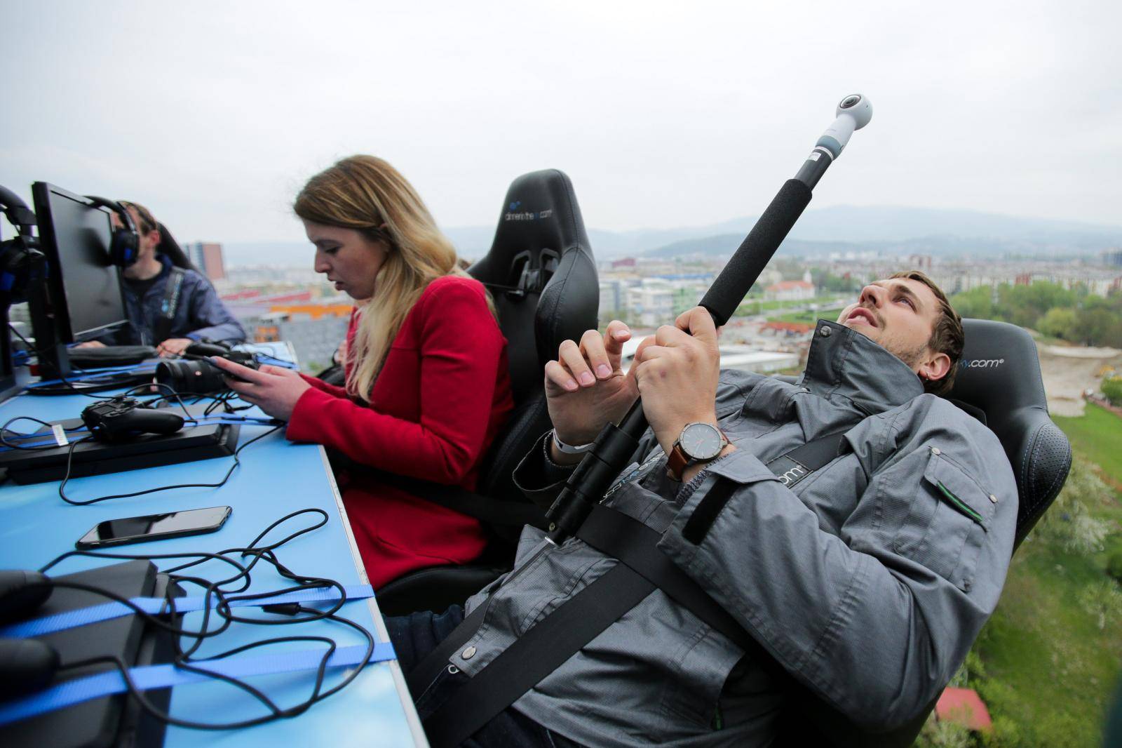 Zagreb: Na Jarunu sve spremno za gaming dogaÄaj na 40 metara visine