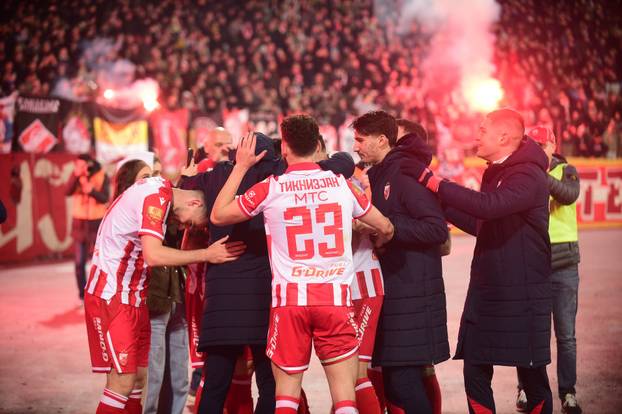 Beograd: Susret Crvene zvezde i Partizana u 24. kolu Mozzart Super lige Srbije