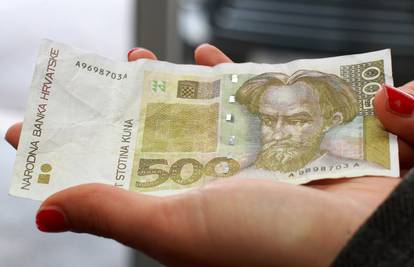 Printali novčanice od 500 kuna pa ih htjeli 'uvaljati' trgovcima