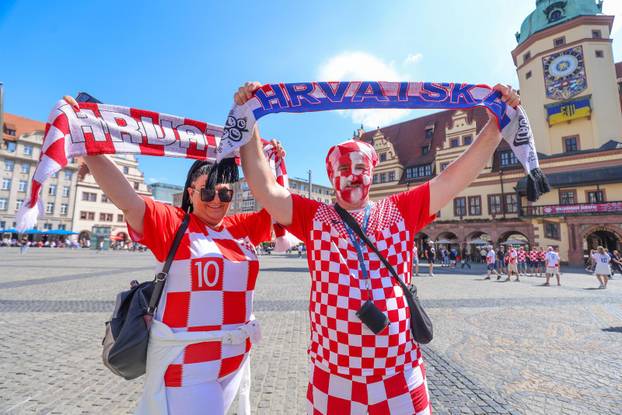 Leipzig: Hrvatski i talijanski navijači prognoziraju ishod utakmice