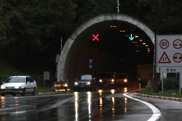 Rijeka: Tunel U?ka prolazi kroz planinsko gorje U?ku na cesti Lupoglav - Matulji