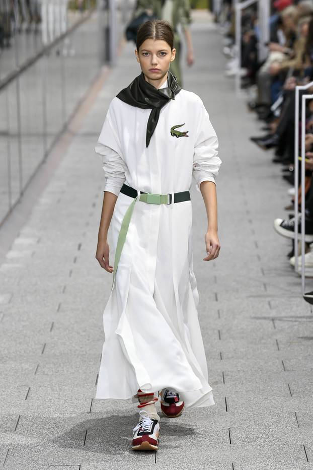 LACOSTE SS20 Runway during Paris Fashion Week  - Paris, France 01/10/2019