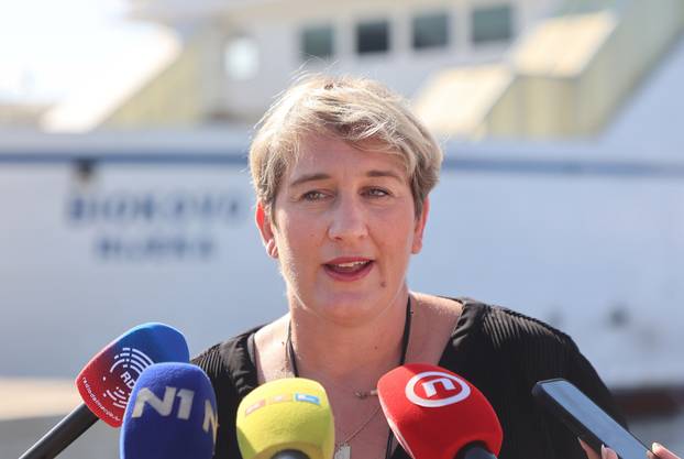 Split: Mirni prosvjed Nezavisnog sindikata pomoraca putničkih brodova Hrvatske 