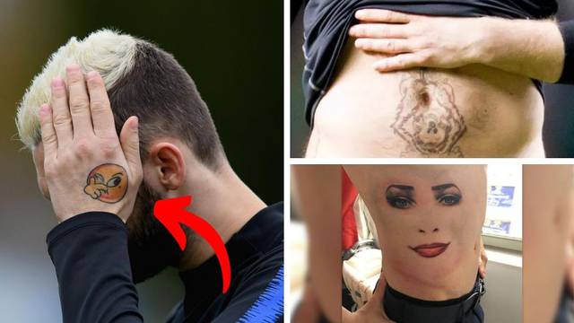 Brozovićevu tetovažu proglasili su jednom od najružnijih ikad...
