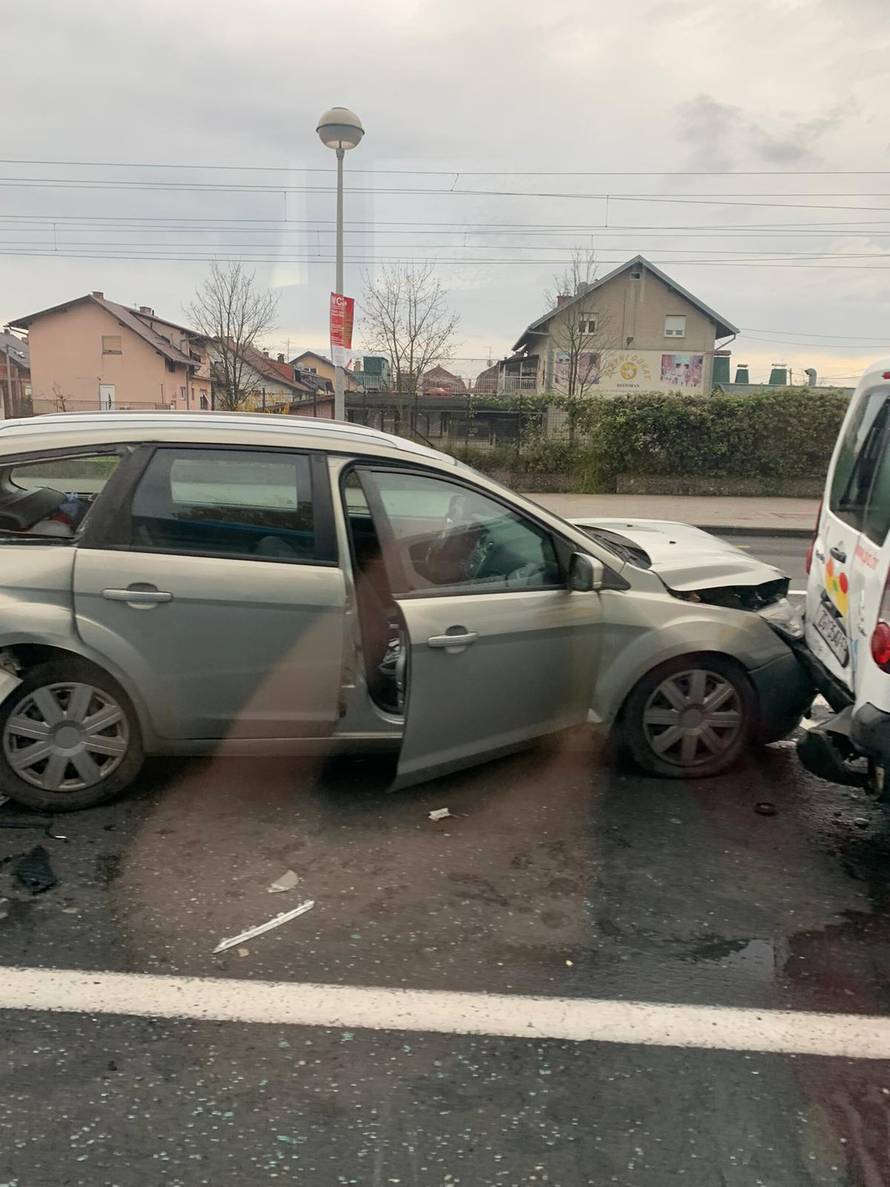 Lančani sudar u Zagrebu: 'Baš je bilo gadno, tamo uvijek jure'