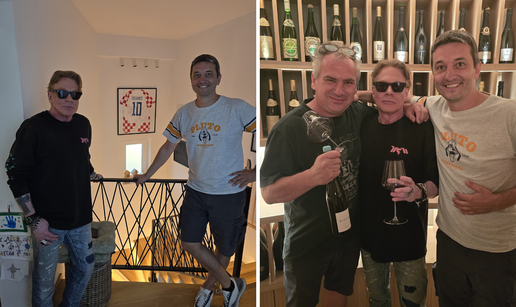 Axl Rose stigao u Lijepu Našu: 'Oduševili su ga vino i mjesto, a posebno mamini slanci i rajčica'
