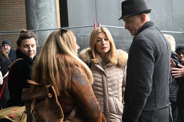 Zagreb: Sprovod Žarka Savića na Mirogoju