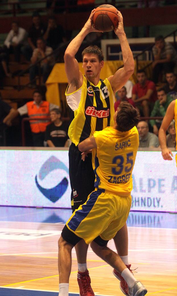 Zagreb: Prijateljska utakmica, KK Zageb CO - VS Fenerbahce Ulker