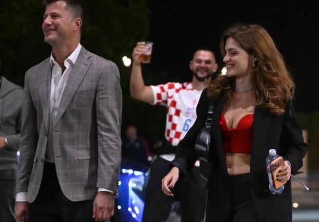 Split: Marko Vargek i Arija Rizvić nakon utakmice Hrvatska - Španjolska
