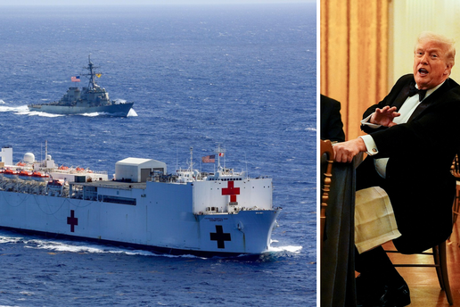 Trump opet &scaron;okira Dance, &scaron;alje na Grenland bolni&ccaron;ki brod: 'Ne vode brigu o bolesnima ondje'