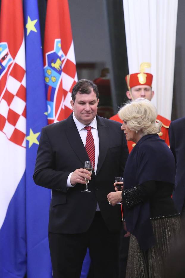 ARHIVA 2016. Zagreb: Sve?ana ve?era u ?ast dolaska  Charlesa i Camille