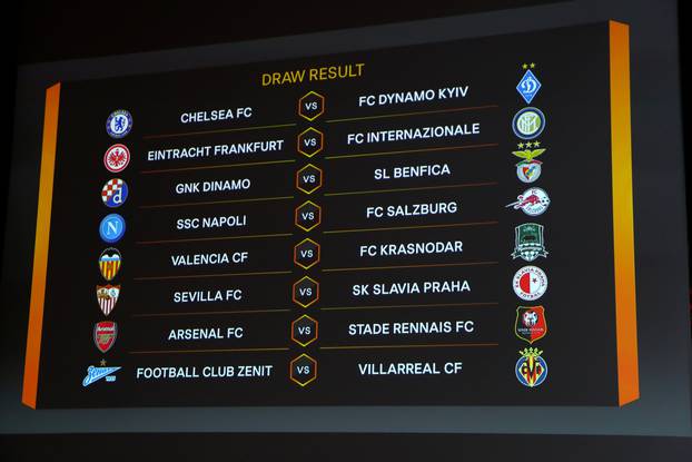 Europa League - Round of 16 Draw