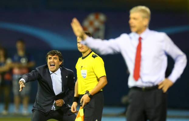 Zagreb: UEFA Liga prvaka, skupina F, 1. kolo, GNK Dinamo - Arsenal FC