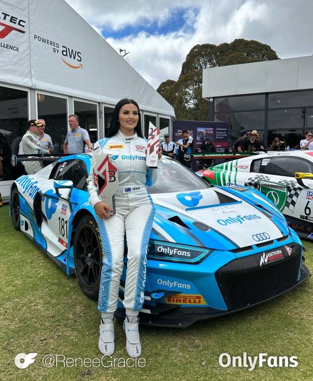 Iz trkaćih automobila prebacila se na OnlyFans i 'diže' milijune