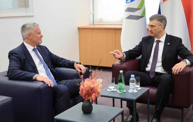 Zagreb: Plenković i Cormann održali sastanak