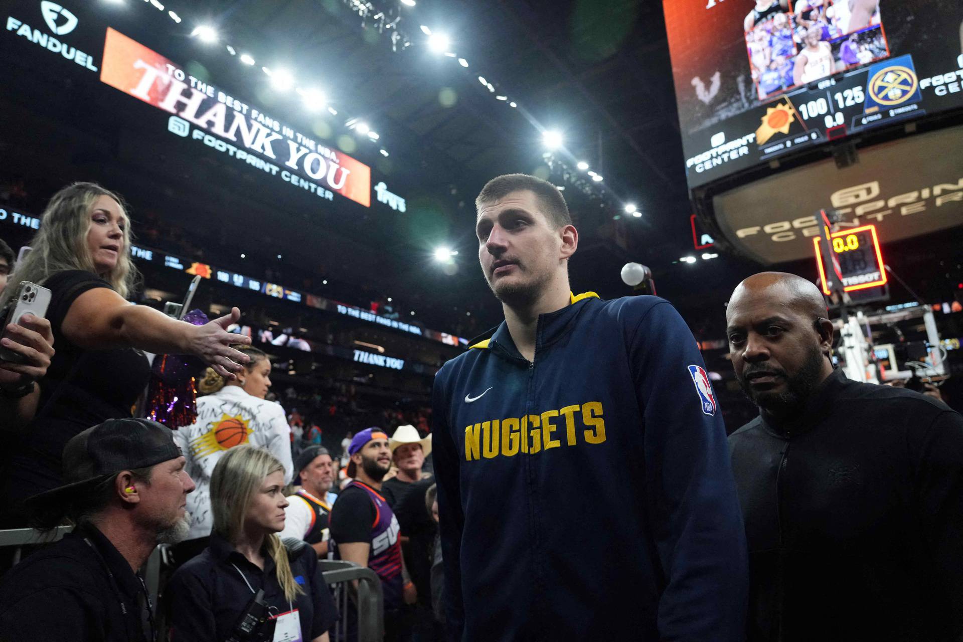 NBA: Playoffs-Denver Nuggets at Phoenix Suns