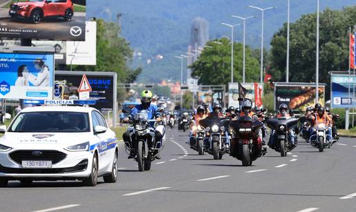 FOTO Najglasnija povorka: Stotine Harley Davidsona prolaze kroz centar Zagreba