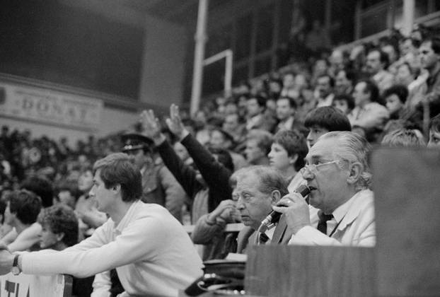 Druga utakmica finala play-offa Prvenstva Jugoslavije 1986. godine, KK Cibona - KK Zadar