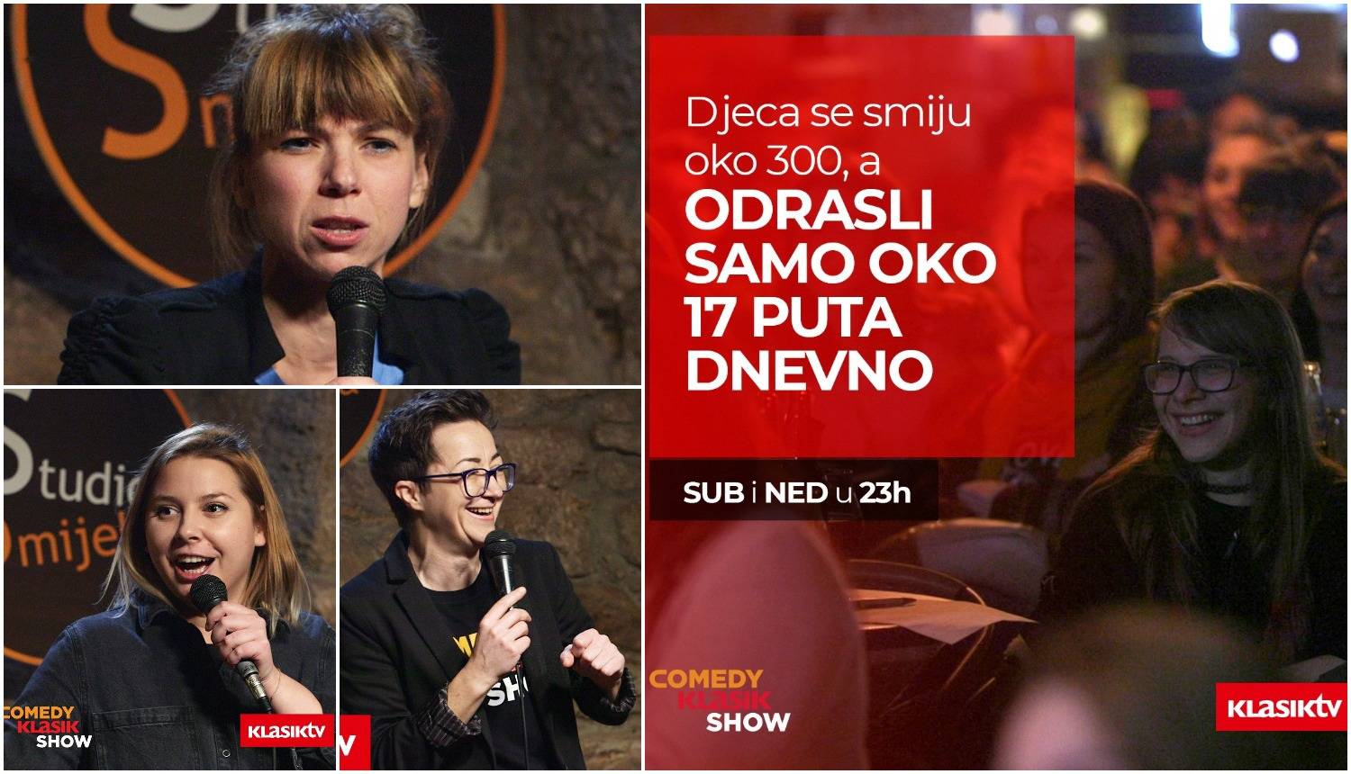 Očekujte tone smijeha: Comedy Klasik Show kreće s programom