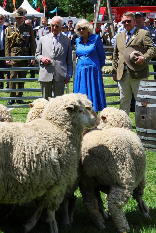 Britain's King Charles and Queen Camilla visit Australia