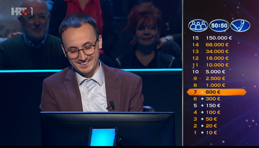 10 eura za prvo pitanje: Ovo su novi iznosi u 'euro' Milijunašu