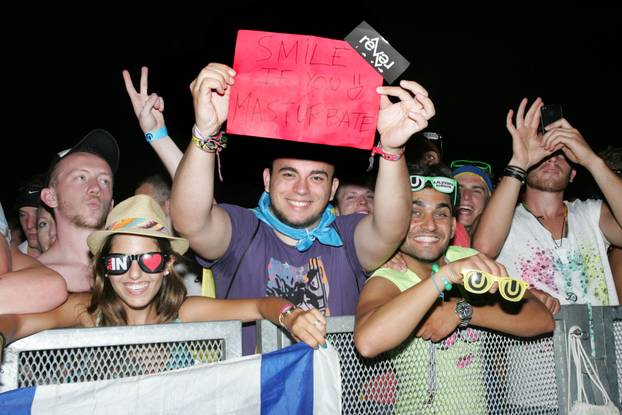 ARHIVA - Split: Tisu?e mladih iz cijelog svijeta uživa na prvom Ultra Europe festivalu