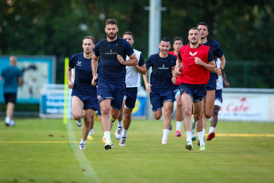 Bad Radkersburg: Dinamovci odradili trening na prilično neugodnim temperaturama