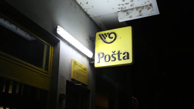 Razbojnik opljačkao poštu u zagrebačkom Markuševcu