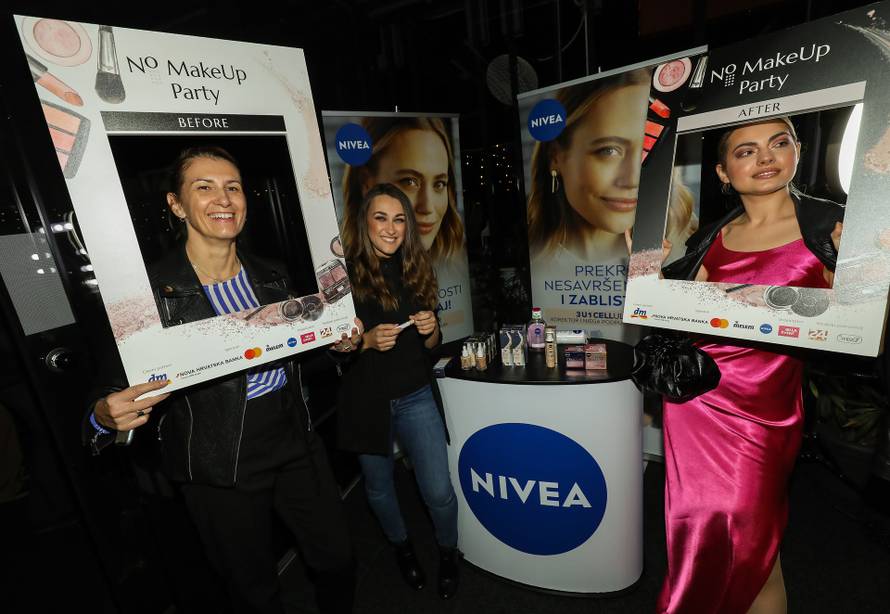 Natali Dizdar i Zdenku Kovačiček oduševio prvi hrvatski No Make up party