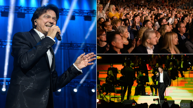Zdravko Čolić održao je koncert u zagrebačkoj Areni: Hvala vam puno na božićnom raspoloženju