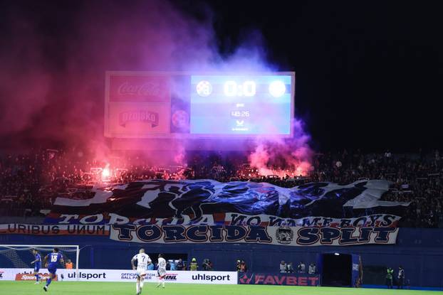 Dinamo i Hajduk sastali se u 6. kolu SuperSport HNL-a, navija&ccaron;i