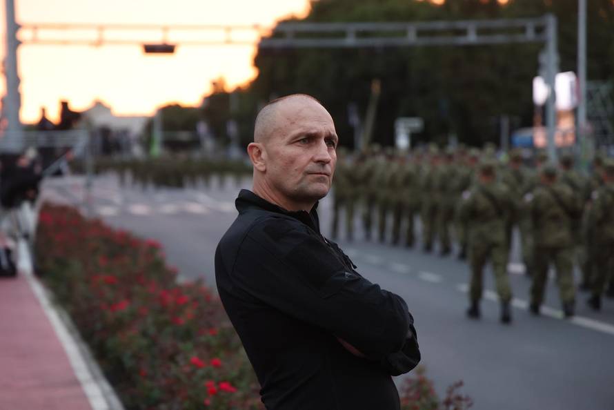 Zagreb: Generalna proba svečanog vojnog mimohoda