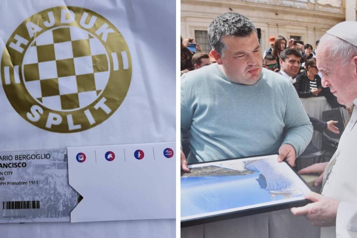 I Papa i dida bili su Torcida: Od hajdukovca dobio iskaznicu...