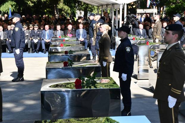 Okučani:  Obilježavanje 31. obljetnice vojno-redarstvene operacije "Bljesak"