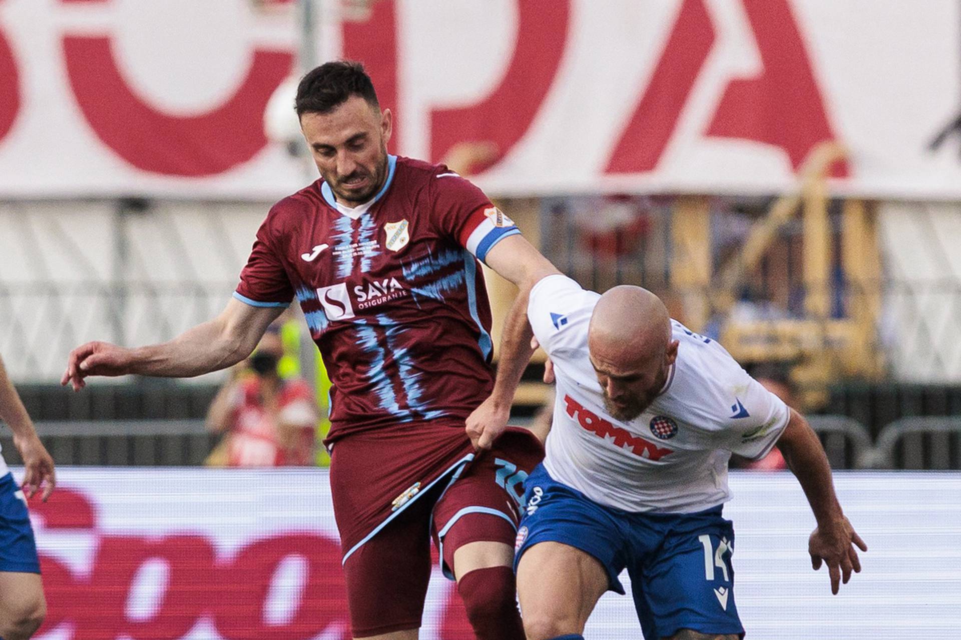 Split: Stadion Poljud,  Finale Hrvatskog nogometnog kupa HNK Hajduk - HNK Rijeka