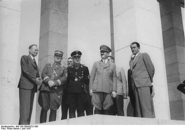 Nürnberg, Adolf Hitler und Albert Speer
