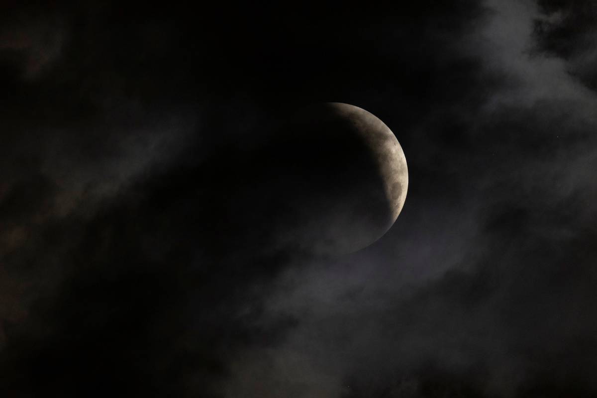Prva pomrčina Mjeseca u dvije godine, poznatiji i kao 'Krvavi'