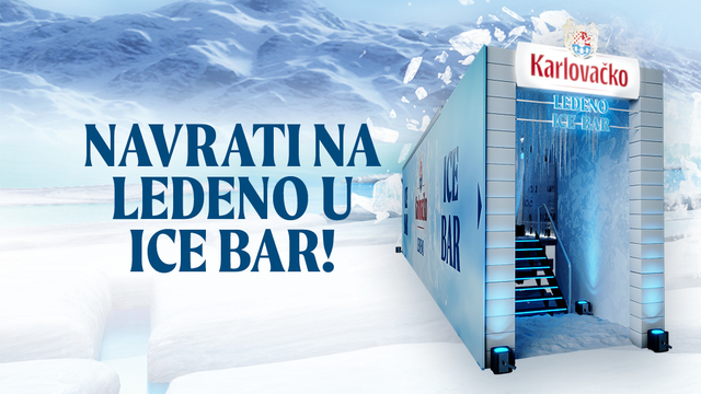 Posjeti Karlovačko Ice bar i ledeno se zabavi!