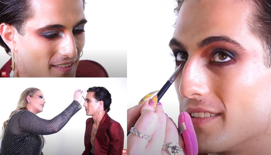 Voditeljica Eurosonga Nikkie uredila je Damiana: 'Na početku su mi se smijali zbog šminke...'